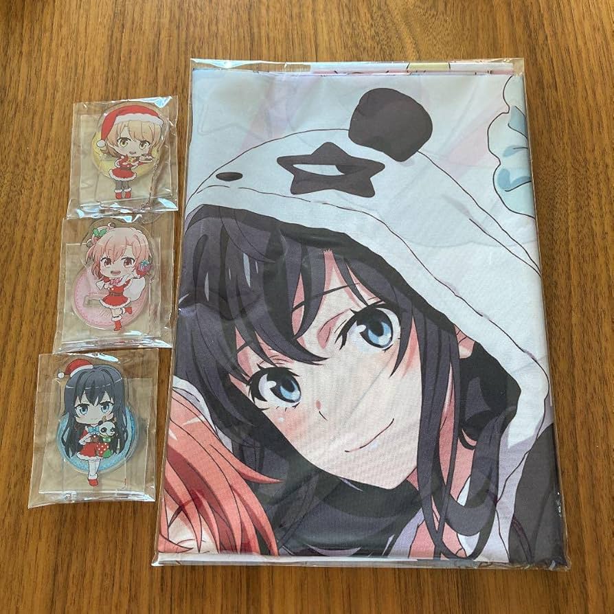 俺ガイル完　全巻購入特典B1布ポスター&アクリルスタンド Amazon.co.jp: 俺ガイル完 全巻購入特典B1布ポスター&アクリル